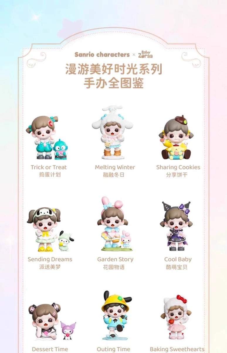 TNTSPACE Zorra Sanrio Having a good time Series Box