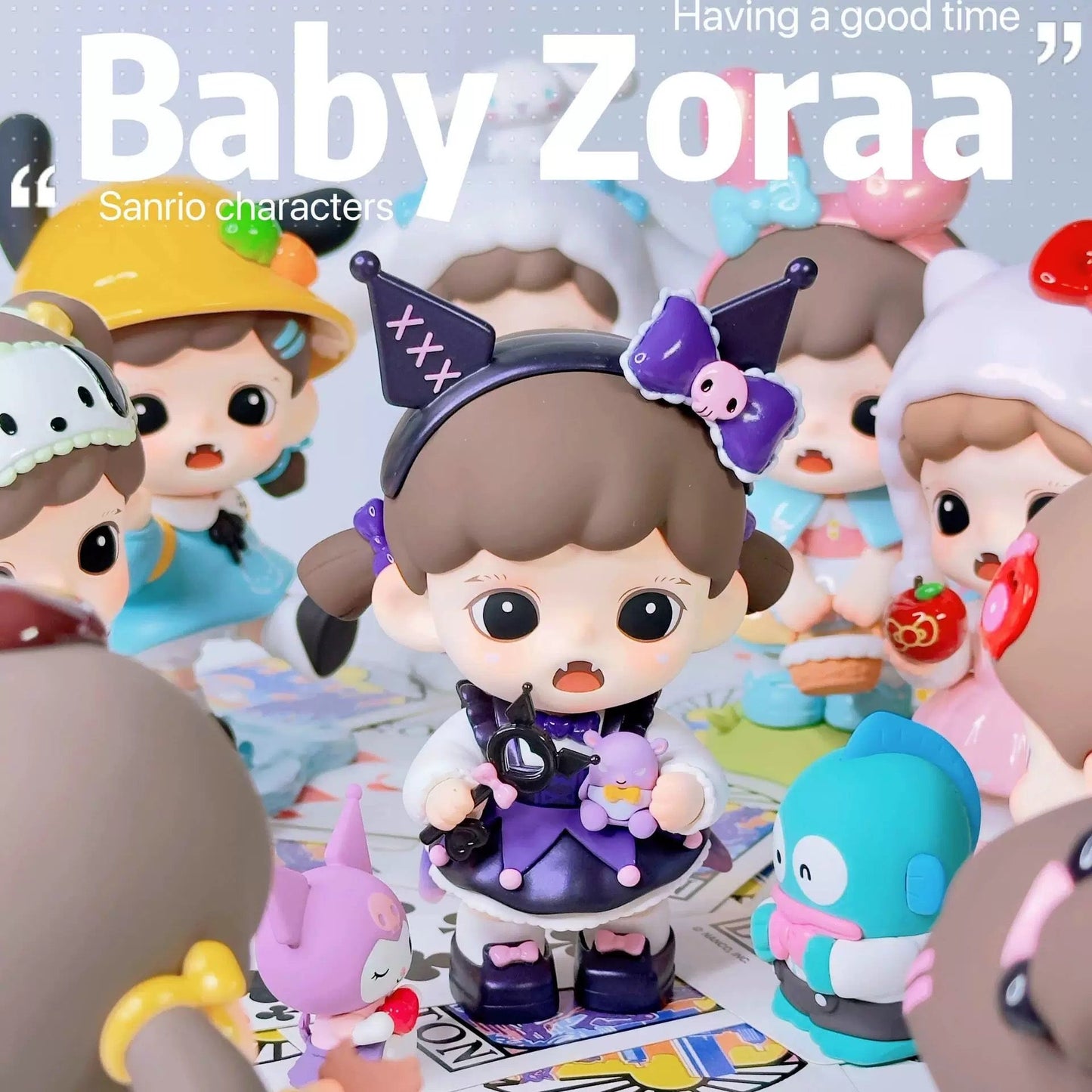 TNTSPACE Zorra Sanrio Having a good time Series Box